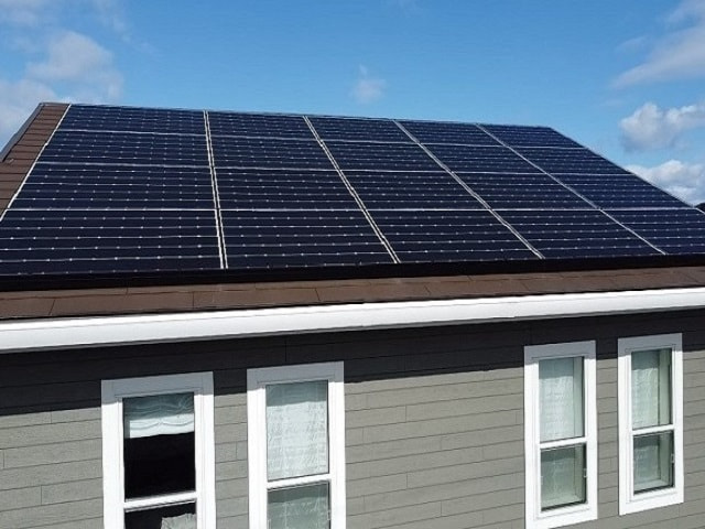 太陽光発電の施工事例