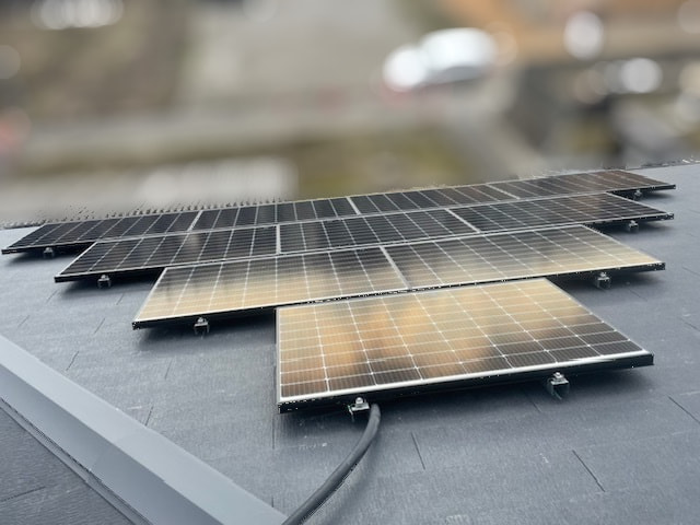 太陽光発電の施工事例