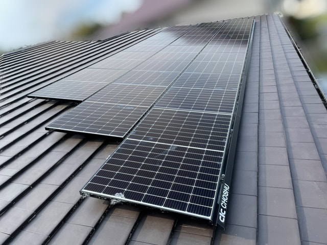 太陽光発電の施工事例
