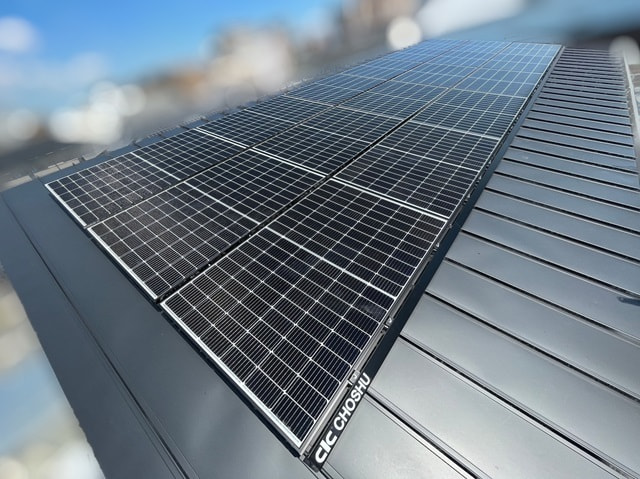 太陽光発電の施工事例