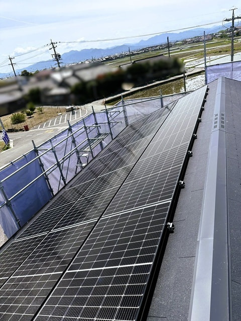 太陽光発電の施工事例