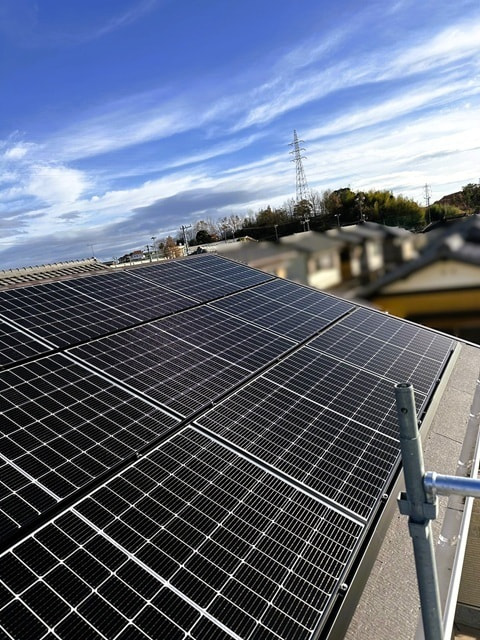 太陽光発電の施工事例