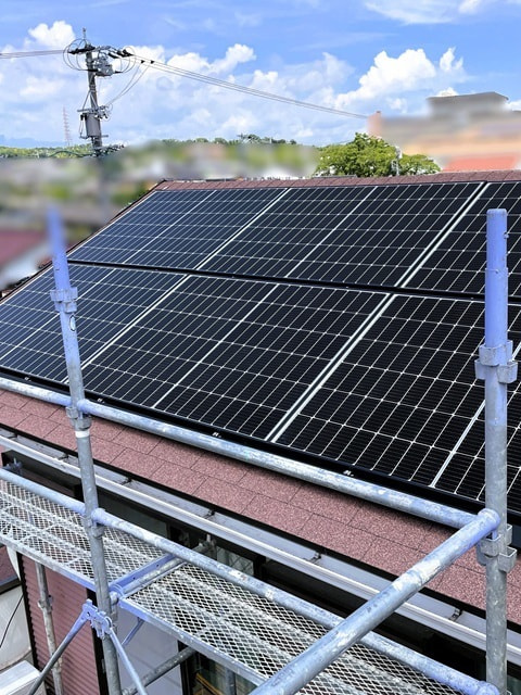 太陽光発電の施工事例